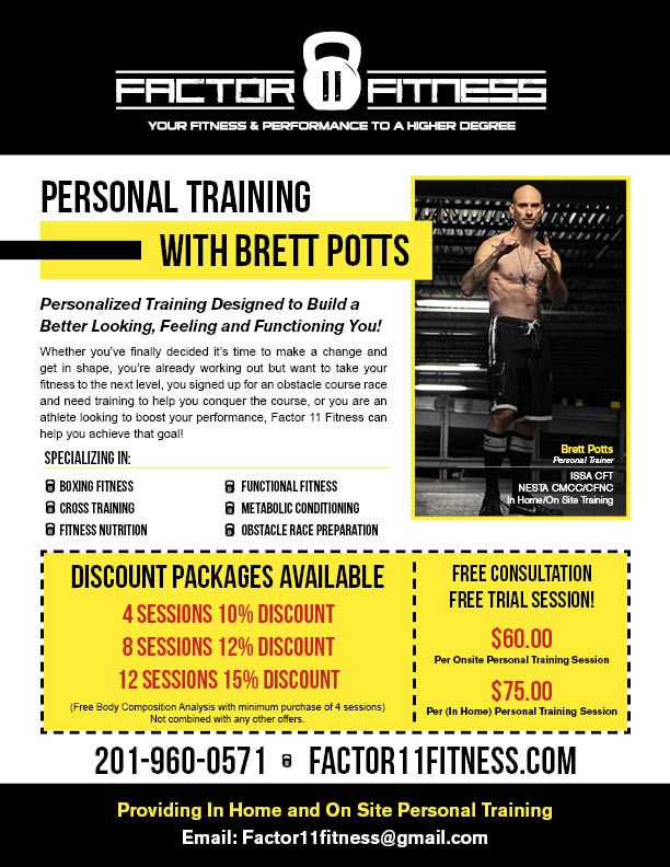 Factor 11 Fitness Brochure
