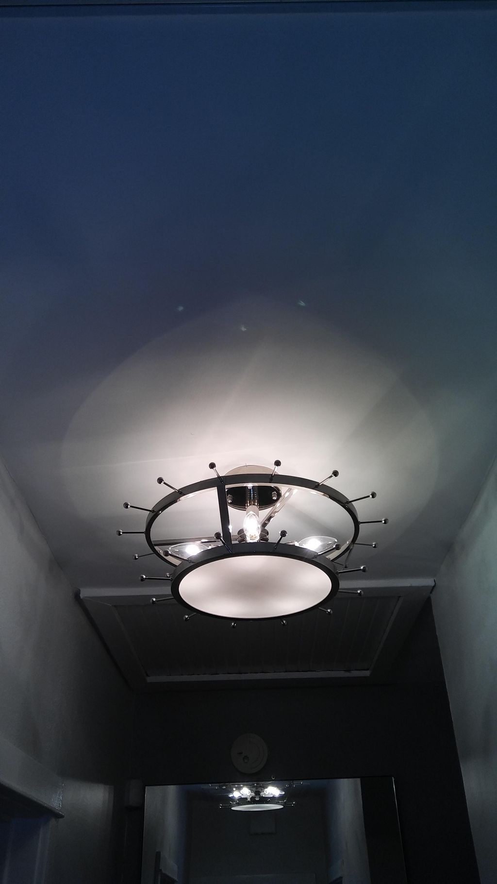 install surface mounted Chandelier