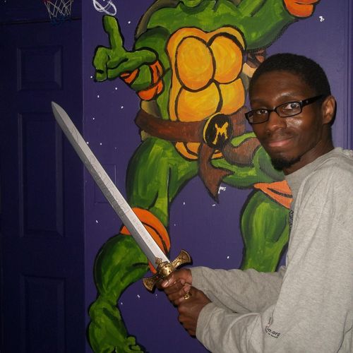 Teenage Mutant Ninja Turtle Mural