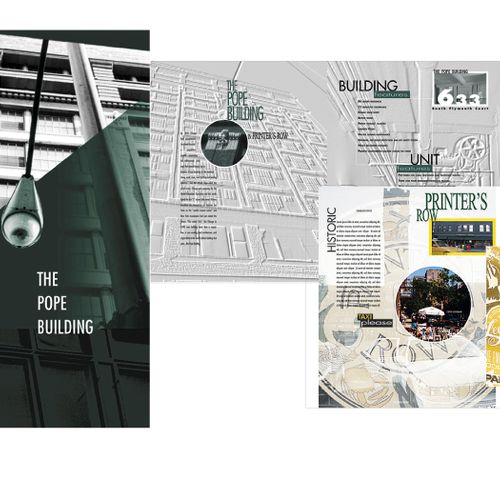 "The Pope Building" brochure