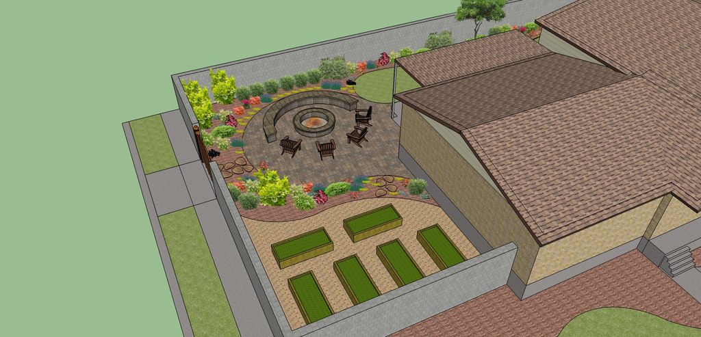 3D Rendering of Landscape Design