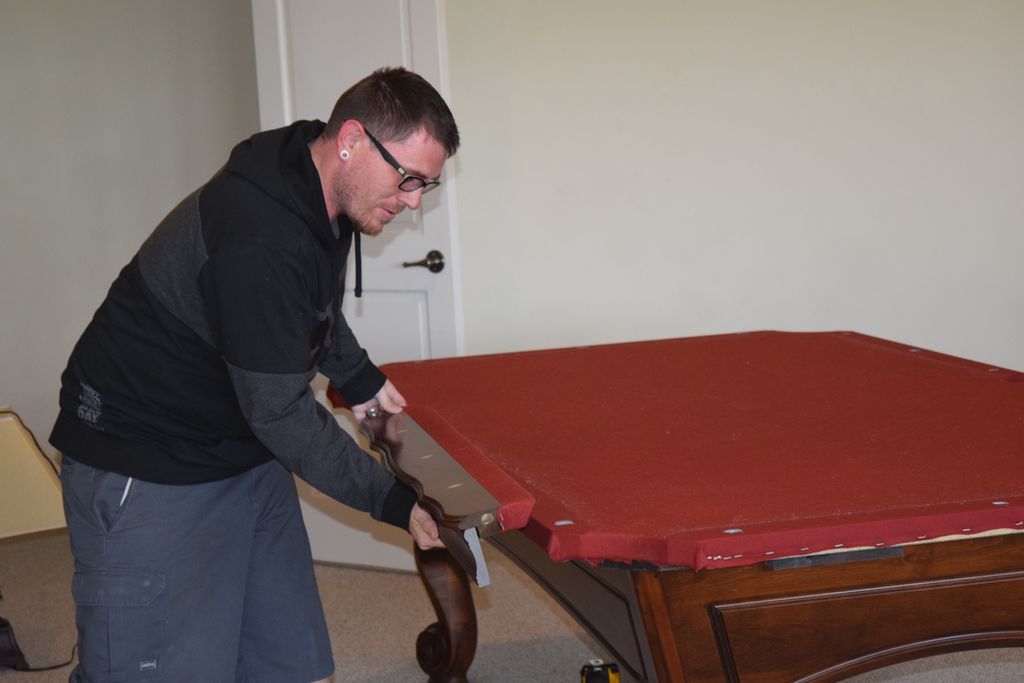 Pool Table expert Allen.