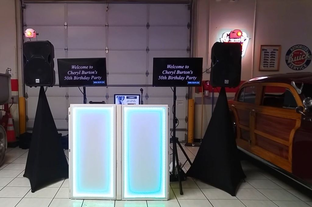 DJ Setup at Martin's Car Museum
