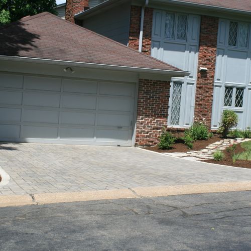 A permeable driveway we installed that significant