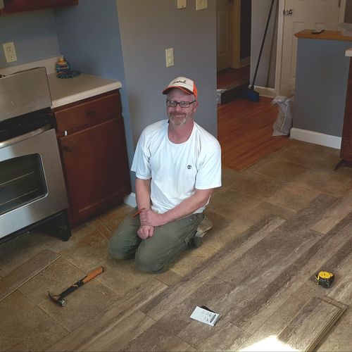 New floors do wonders for a home. 