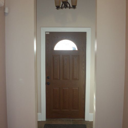 Remodel Door and foyer