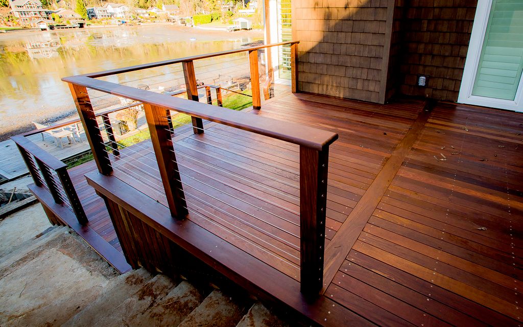 Lake Oswego Oregon Ipe' Deck