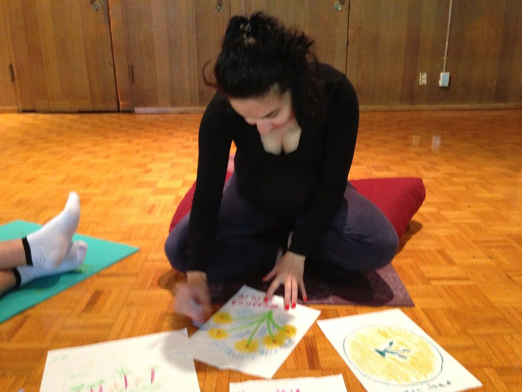"Drawing mandalas as a way of expressing the curre