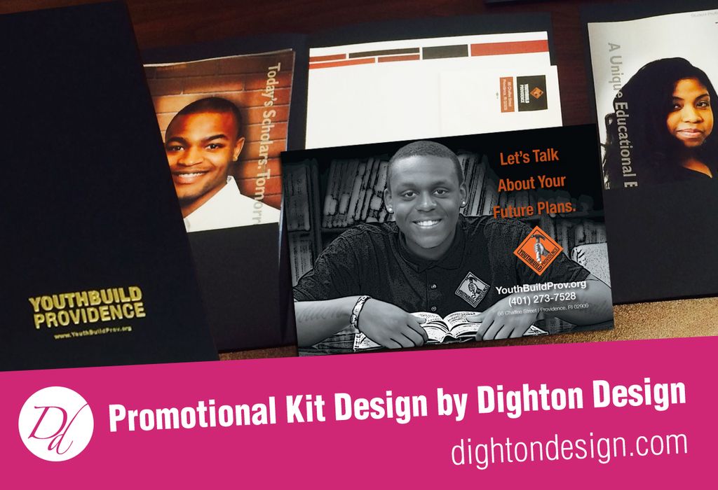 Promotional Kit Design for YouthBuild Providence b