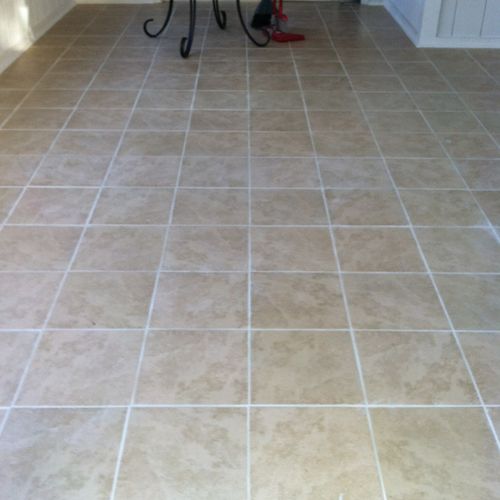 Sunroom tile for customer