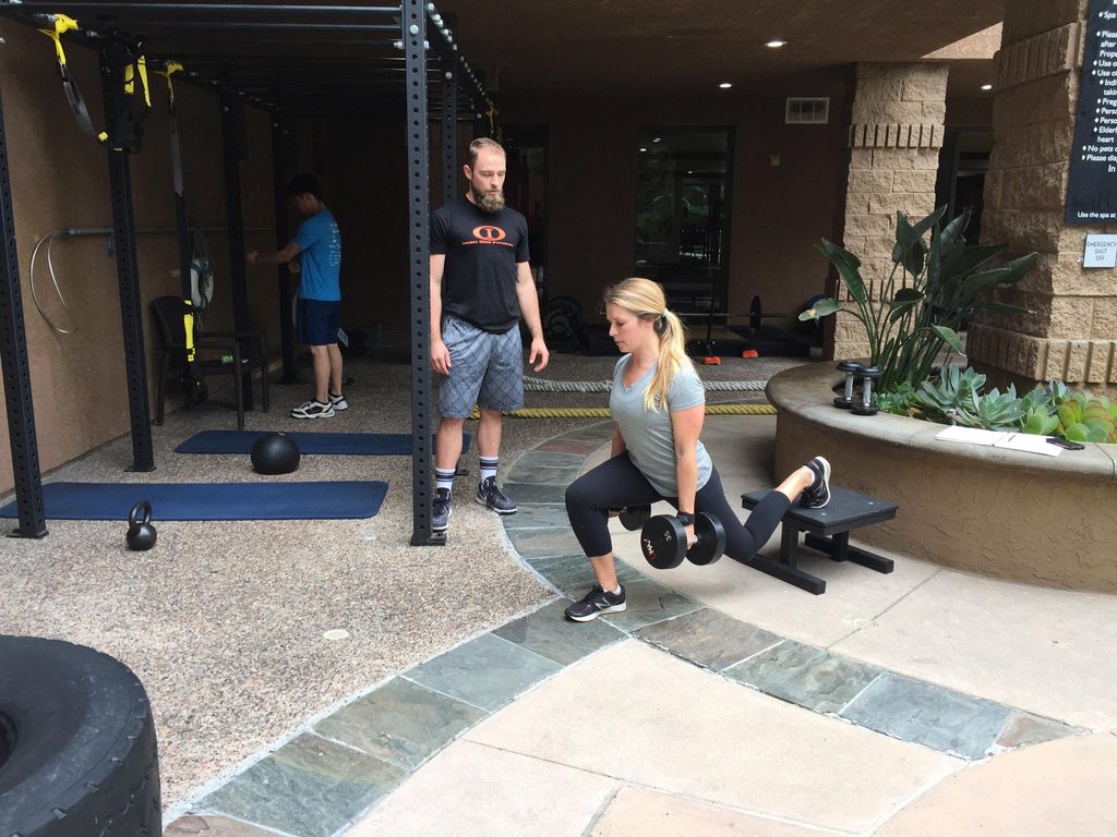 Allie gained 7lbs lean mass and lowered body fat b