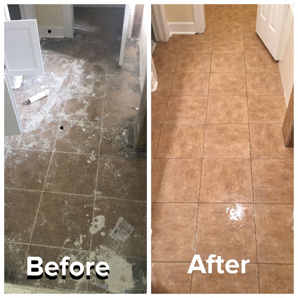 tile cleaning and sealing