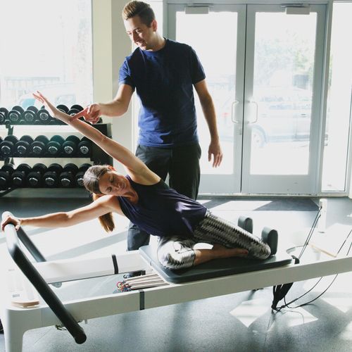 I teach Pilates reformer, spring board and Redcord