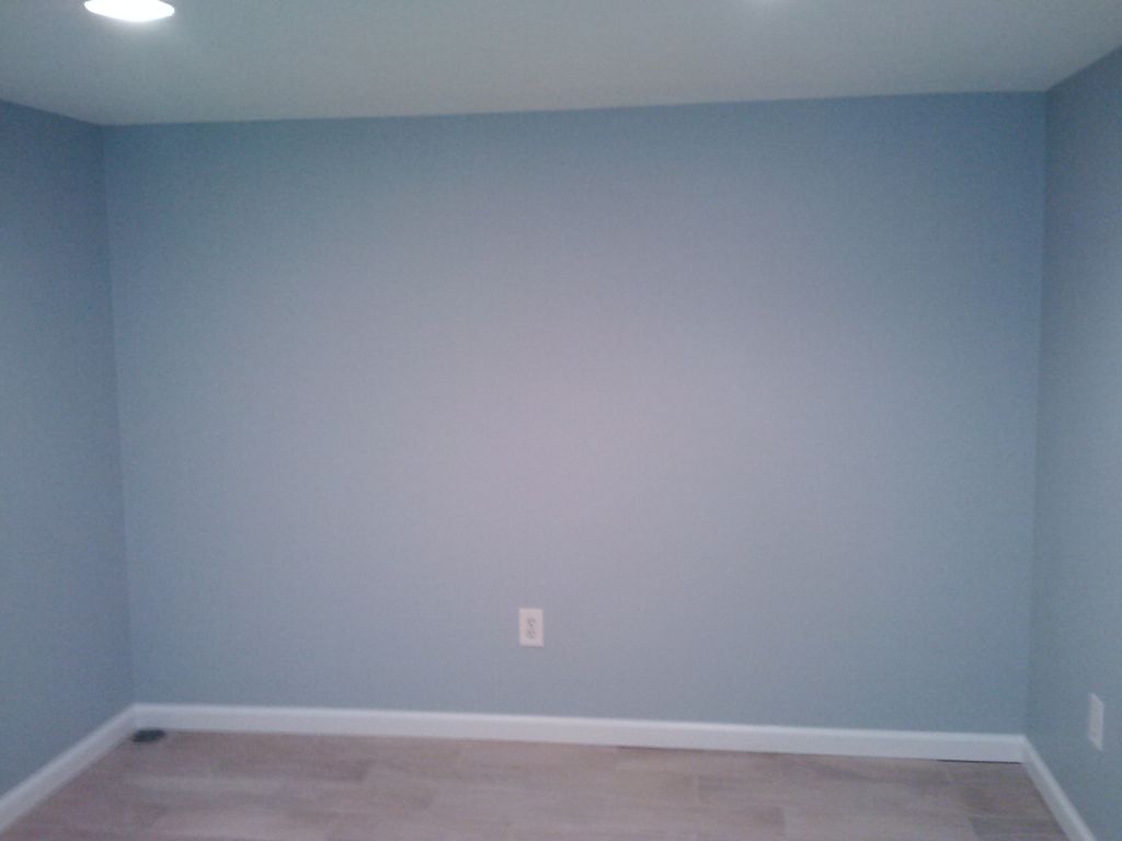 Painting of bedroom for customer.