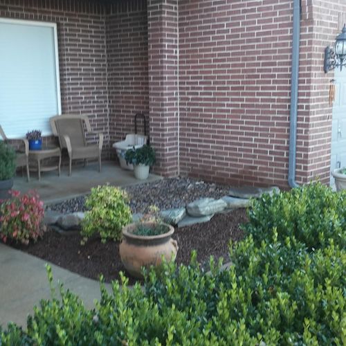 (Landscaping) After picture
