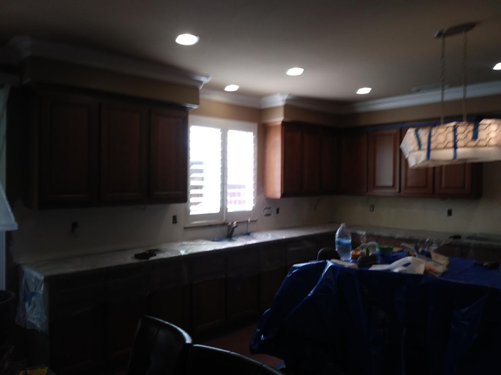 BEFORE......... demoed granite back slash