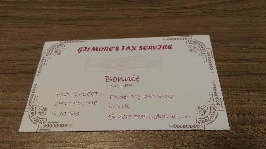Gilmore's Tax Service