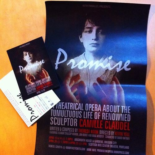 Promise, the Opera, poster and miscellaneous marke