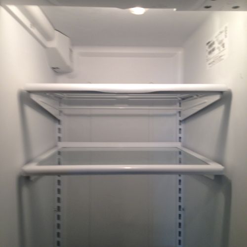 We clean refrigerators! GOOD!