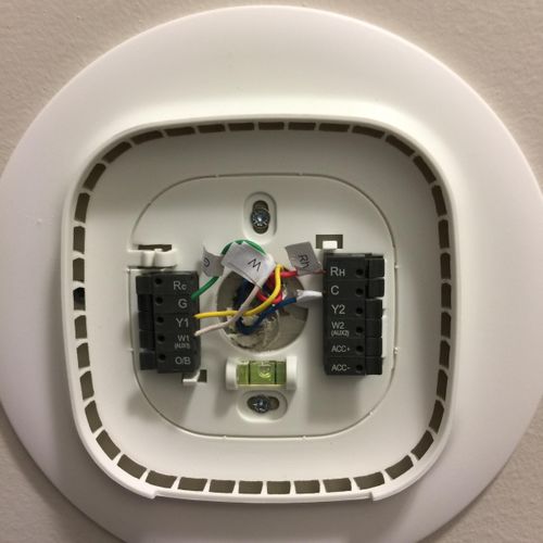 New ecobee thermostat wiring