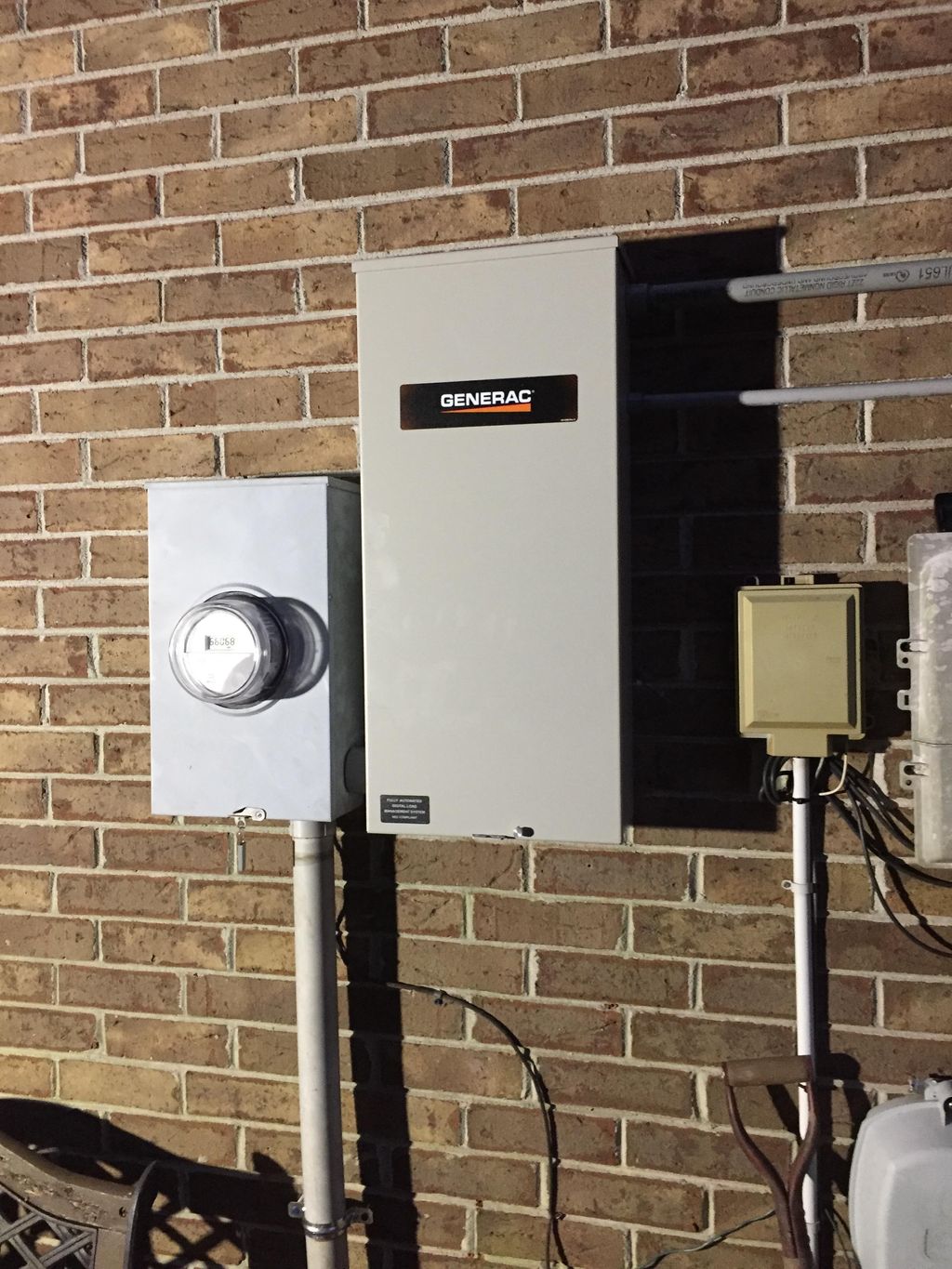 Whole Home Generac Standby Generator ATS.