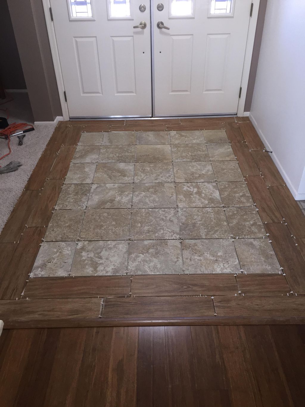 Tile entryway #3