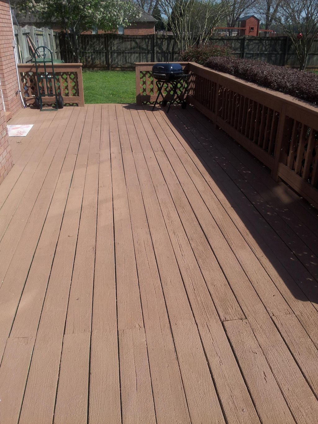 Beautifully Finished Deck!