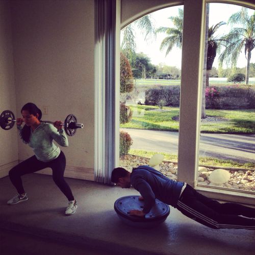 Couples workout =)