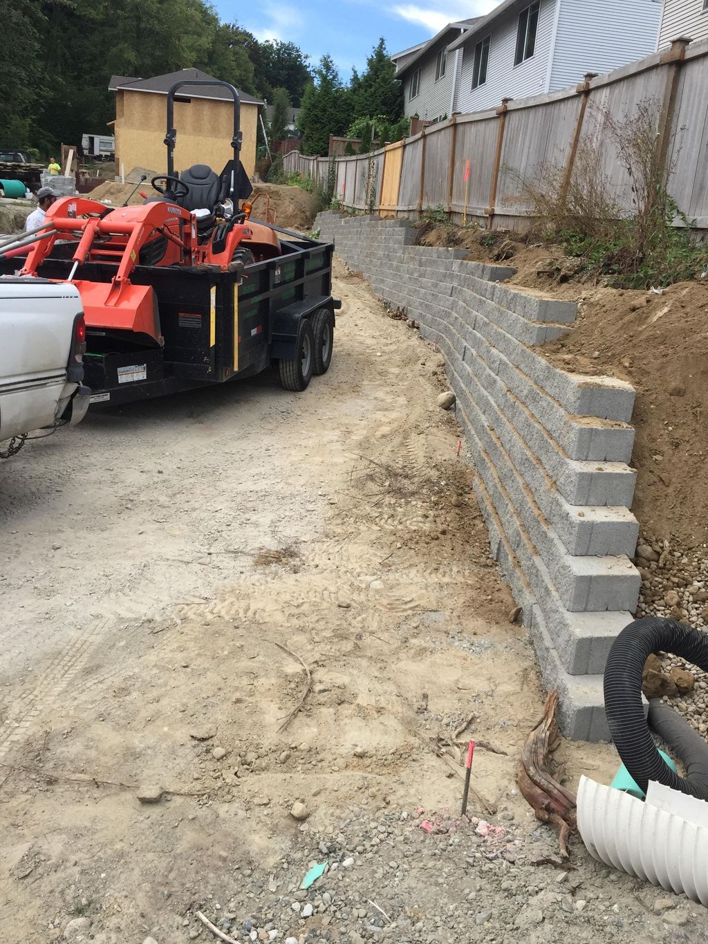 Retaining Wall in Everett, Wa