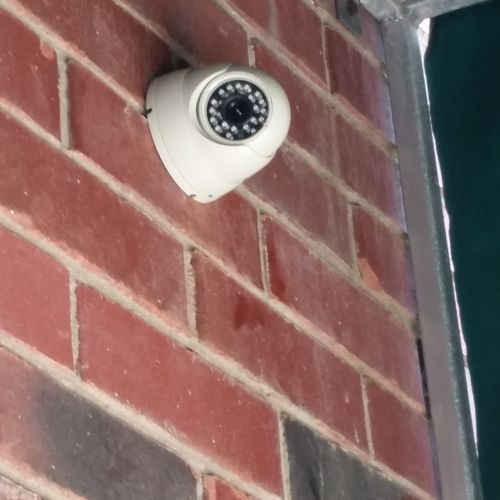 A outdoor dome camera with high quality that provi