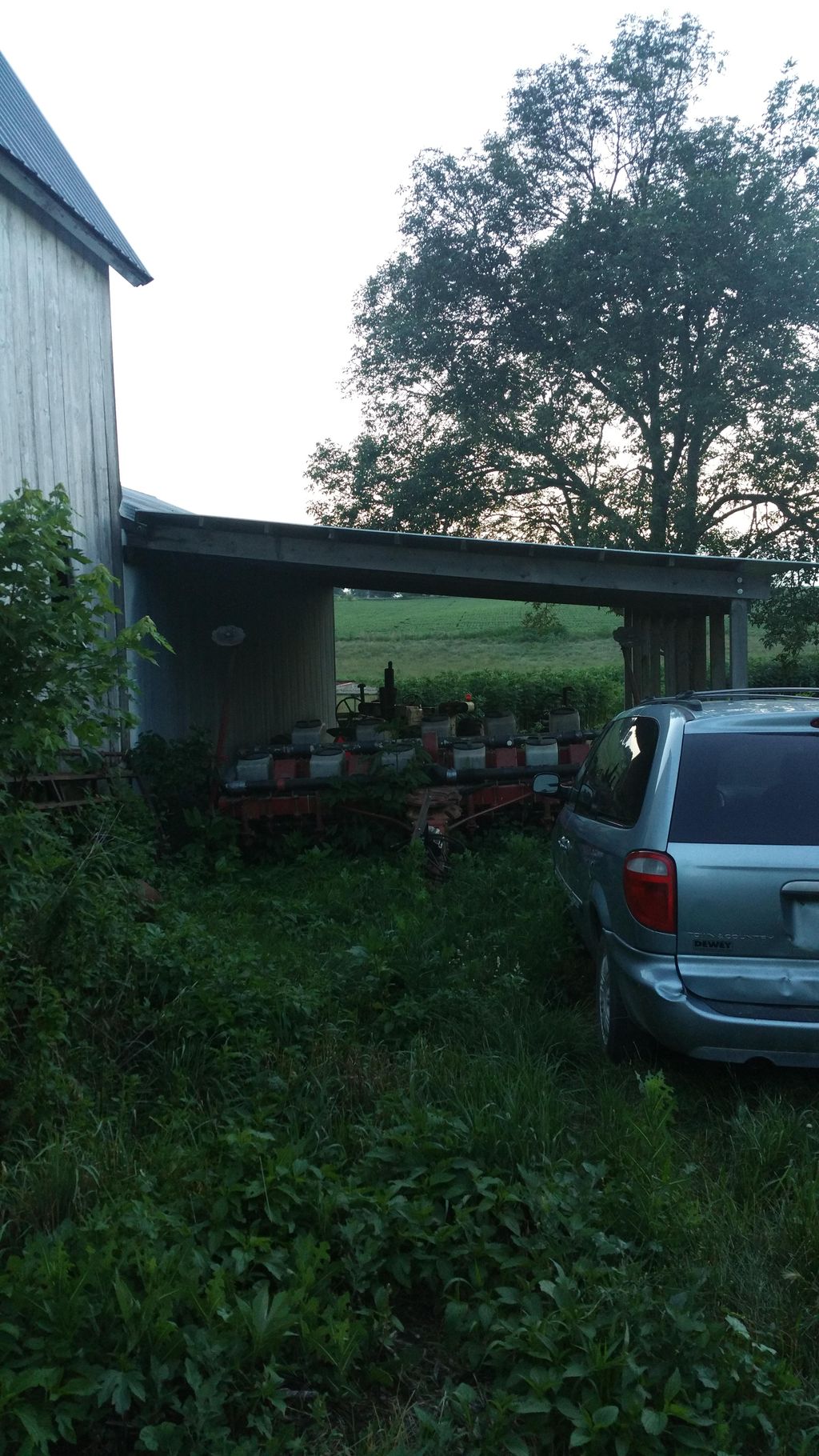 the addition to the barn we built in 2013