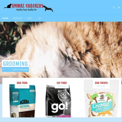 Client: 
Animal Crackers

Service:
ECOMMERCE/ SHOP