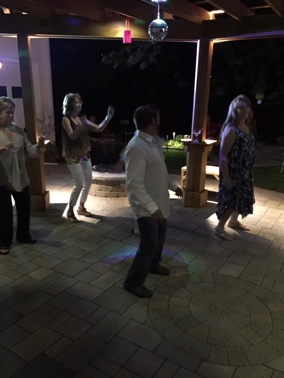60th Birthday Party...Dancing the night away!!!