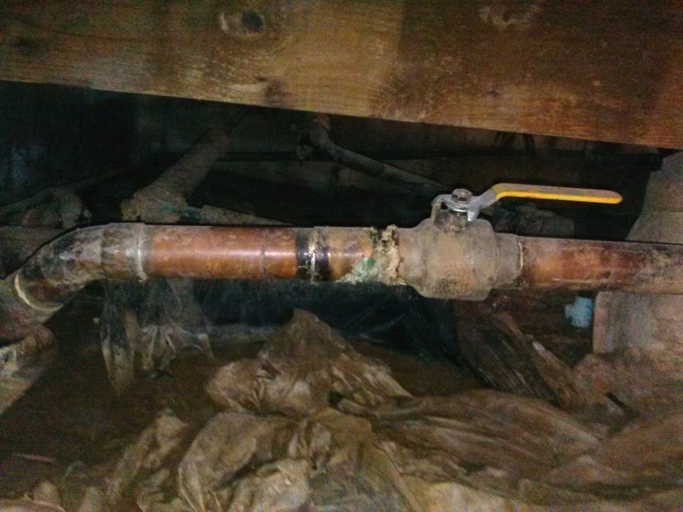 Heavy plumbing repairs