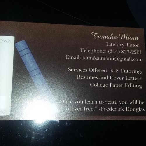 Front - Business Card
