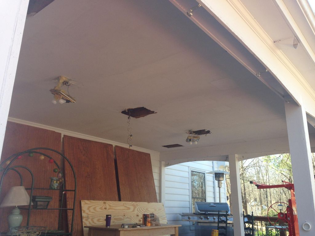 River Rd. project:  Before wood ceiling install