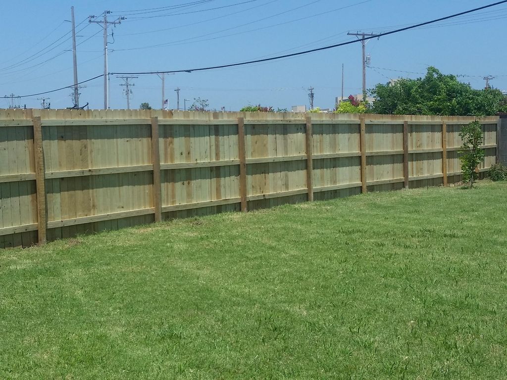 We do wood posts as well.