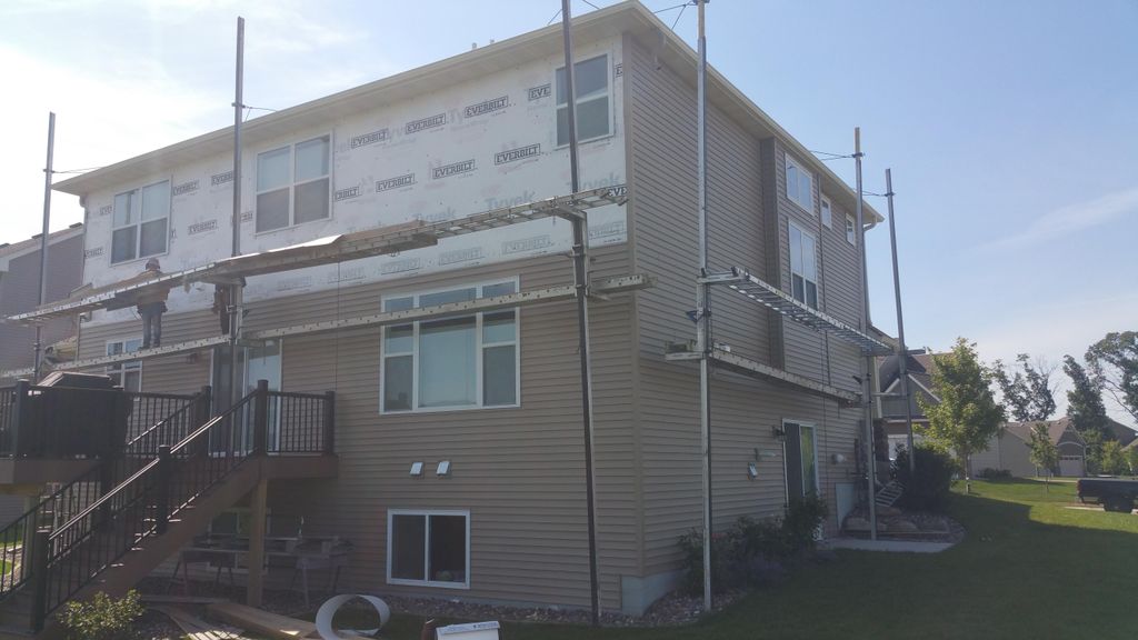 Resided Hail Damage Blaine 6/25/17