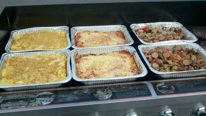 Some of our Specialties at our Giants tailgate par