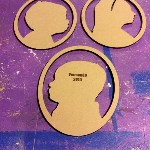 Laser cut silhouettes for Arch Designs for you