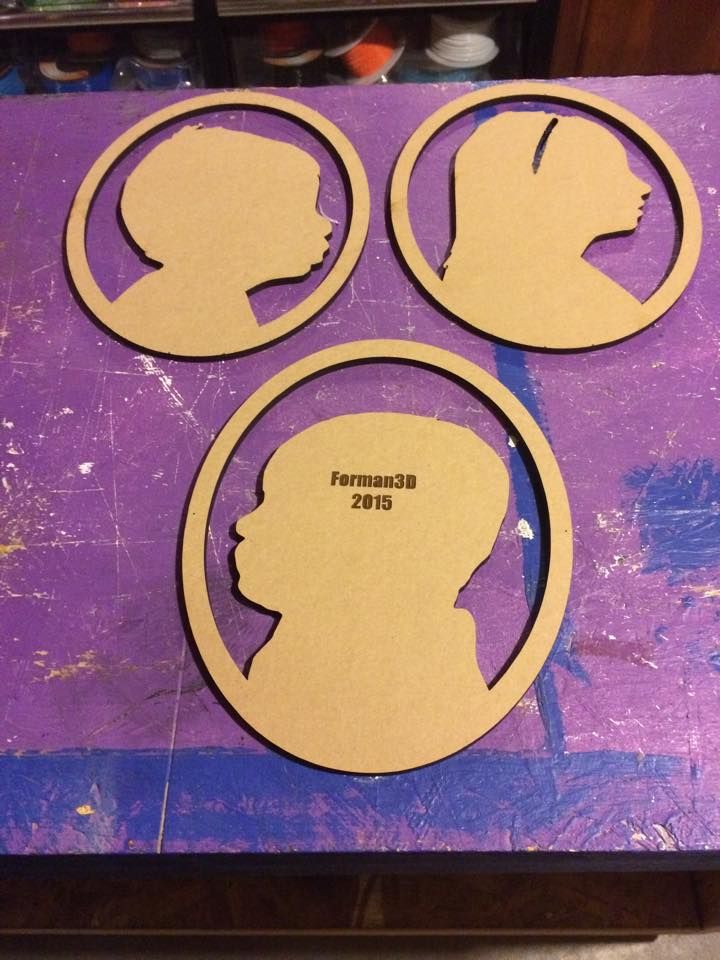 Laser cut silhouettes for Arch Designs for you