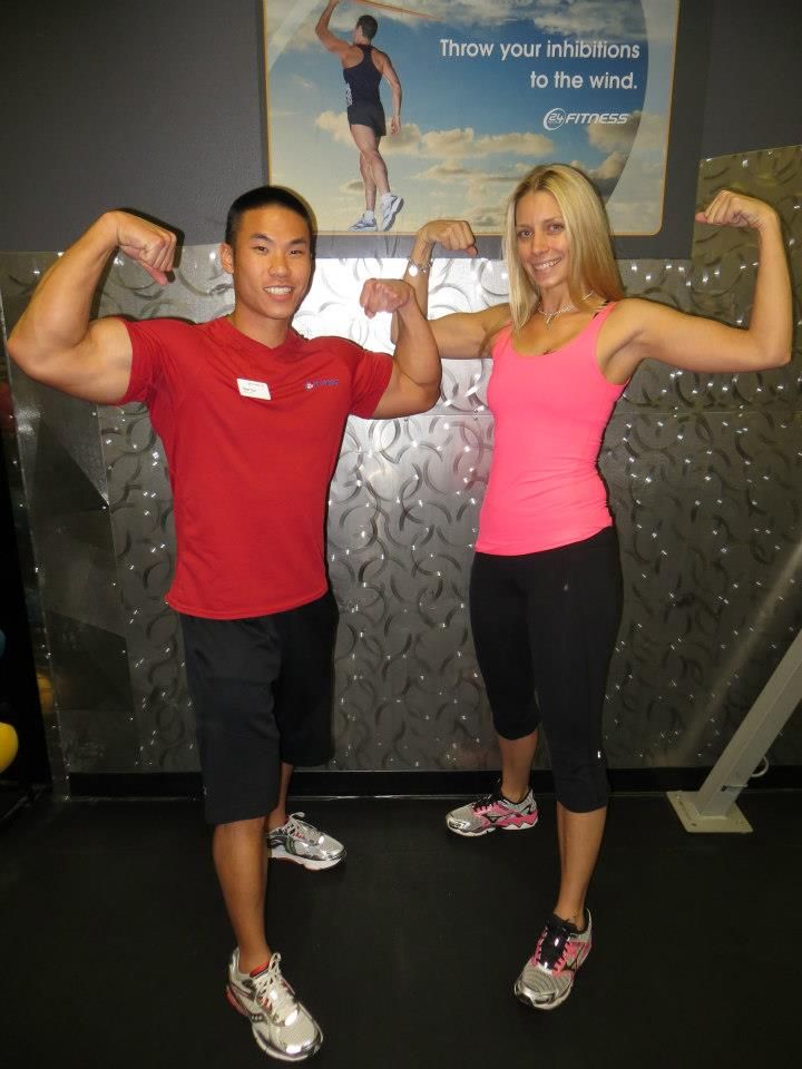 Me and my old client  Melissa!