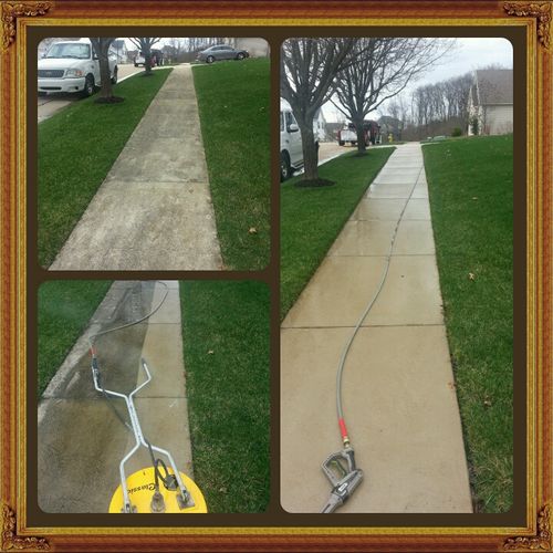 Surface Cleaning
We use a heated application to re
