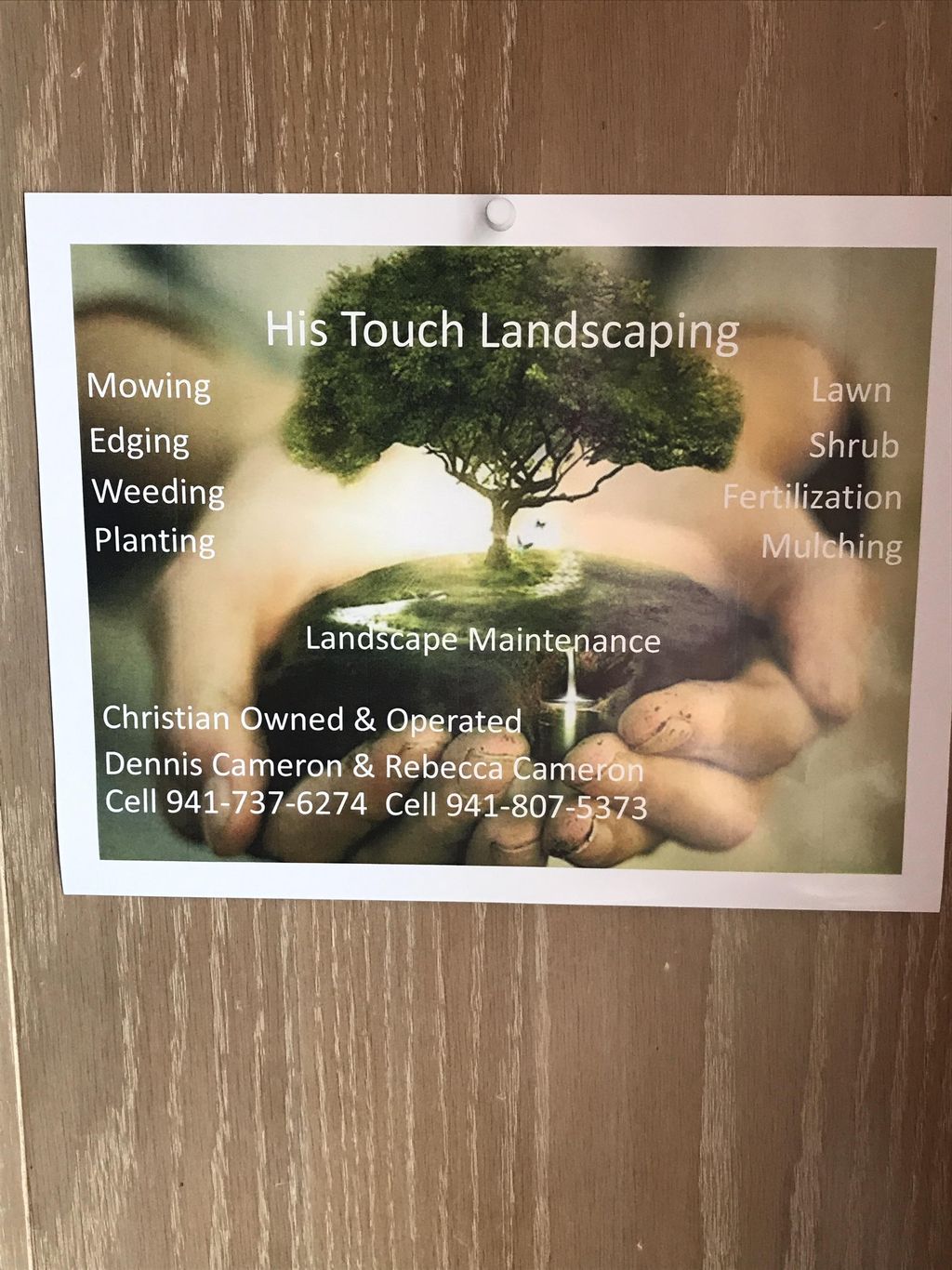 HisTouchLandscaping & Pest Control