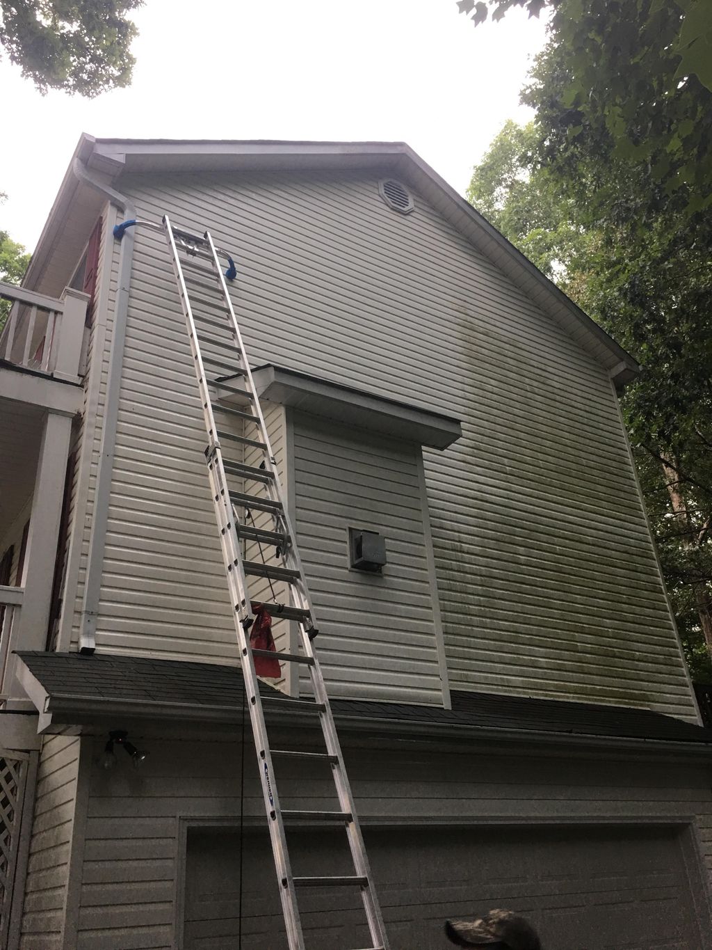 Pressure washing