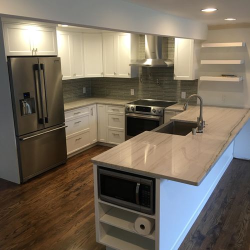 Complete kitchen remodel West Seattle