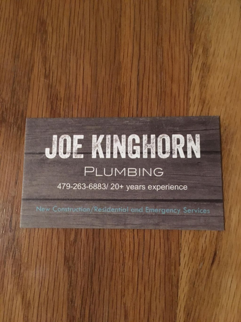 Joe Kinghorn Plumbing