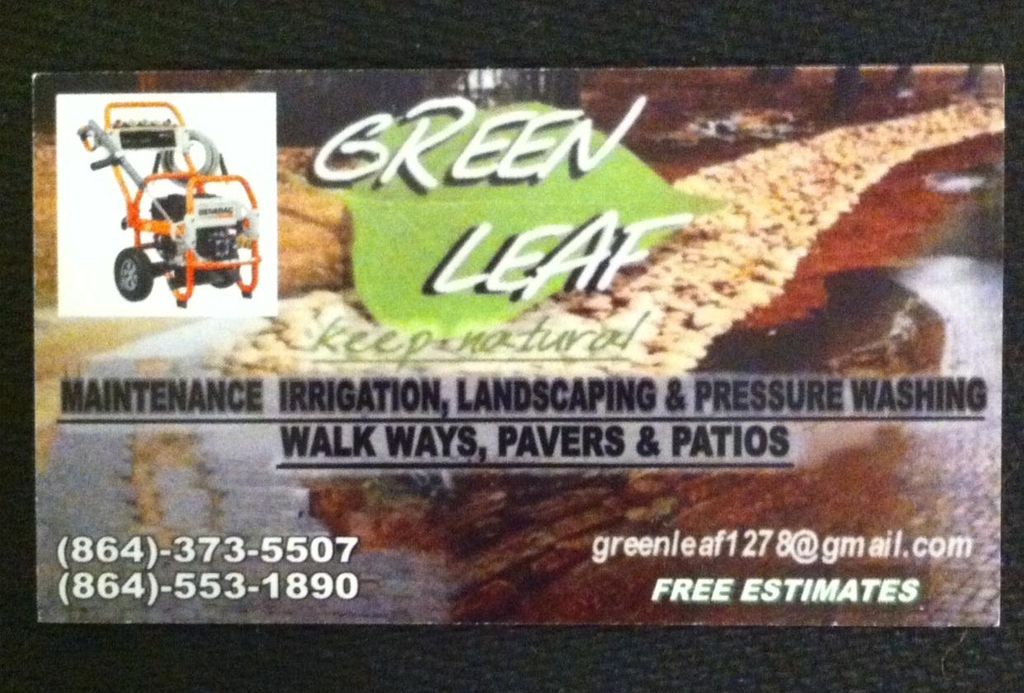 Greenleaf landscape & irrigation LLC