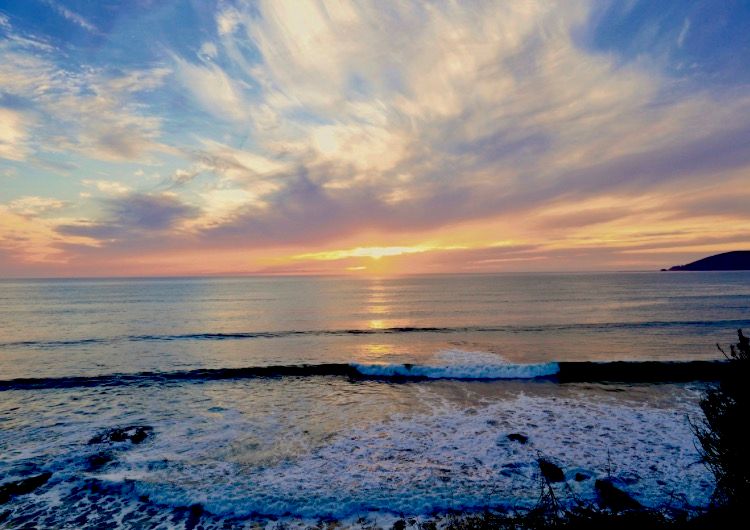 Beautiful Beach Sun Set