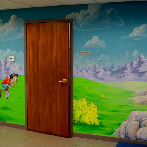 Preschool/ Daycare Play Room (wall 1 of 4)